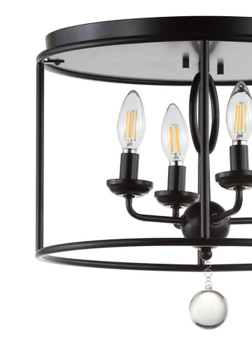 Alma 16" Metal LED Flush Mount - JONATHAN Y